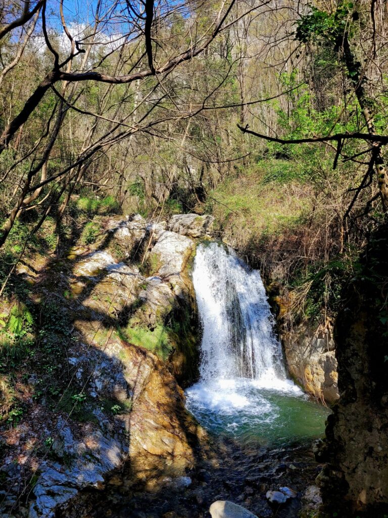 Waterfalls in Valle delle Ferriere