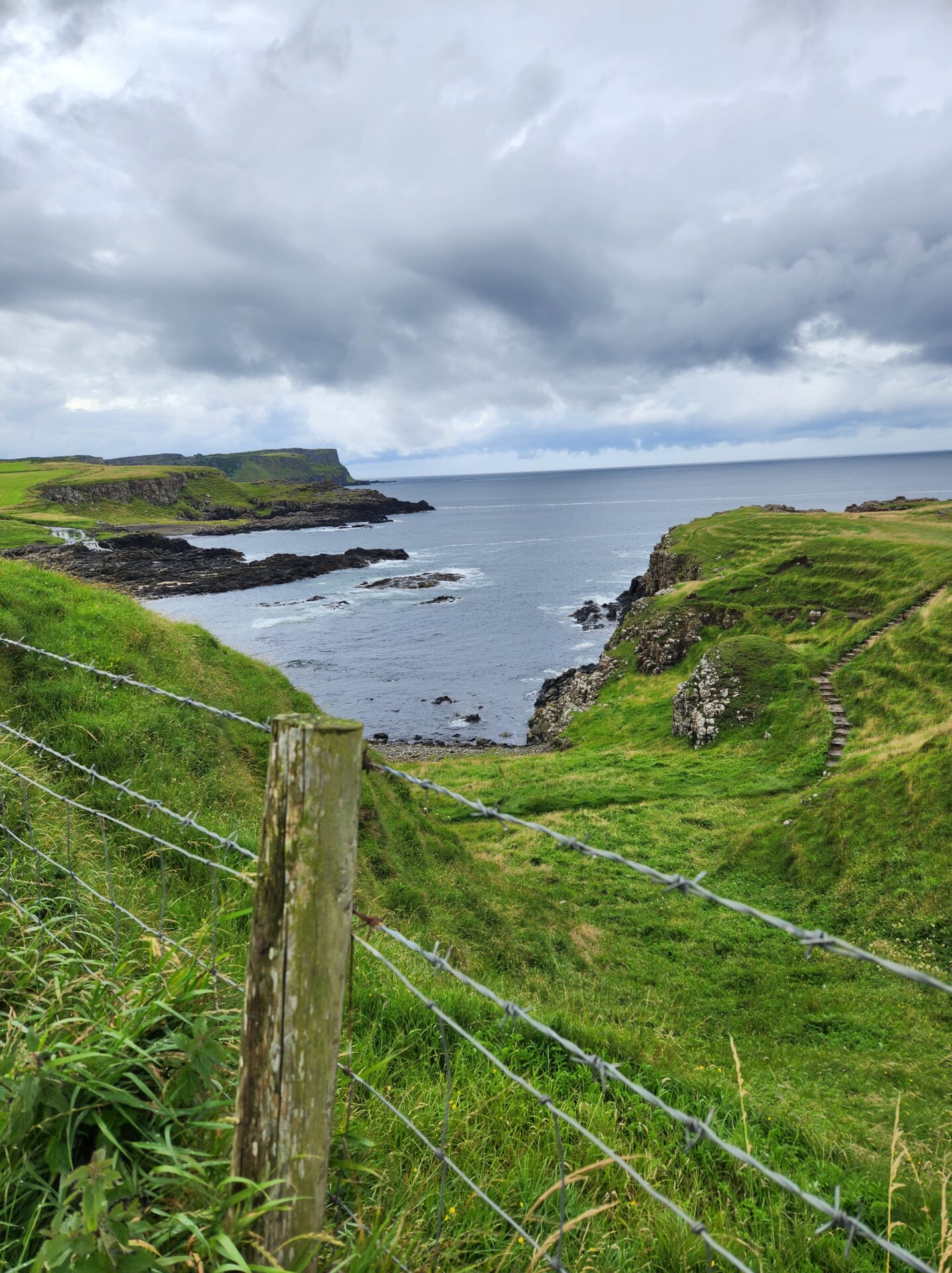 Carrick-a-Rede to Dunseverick route