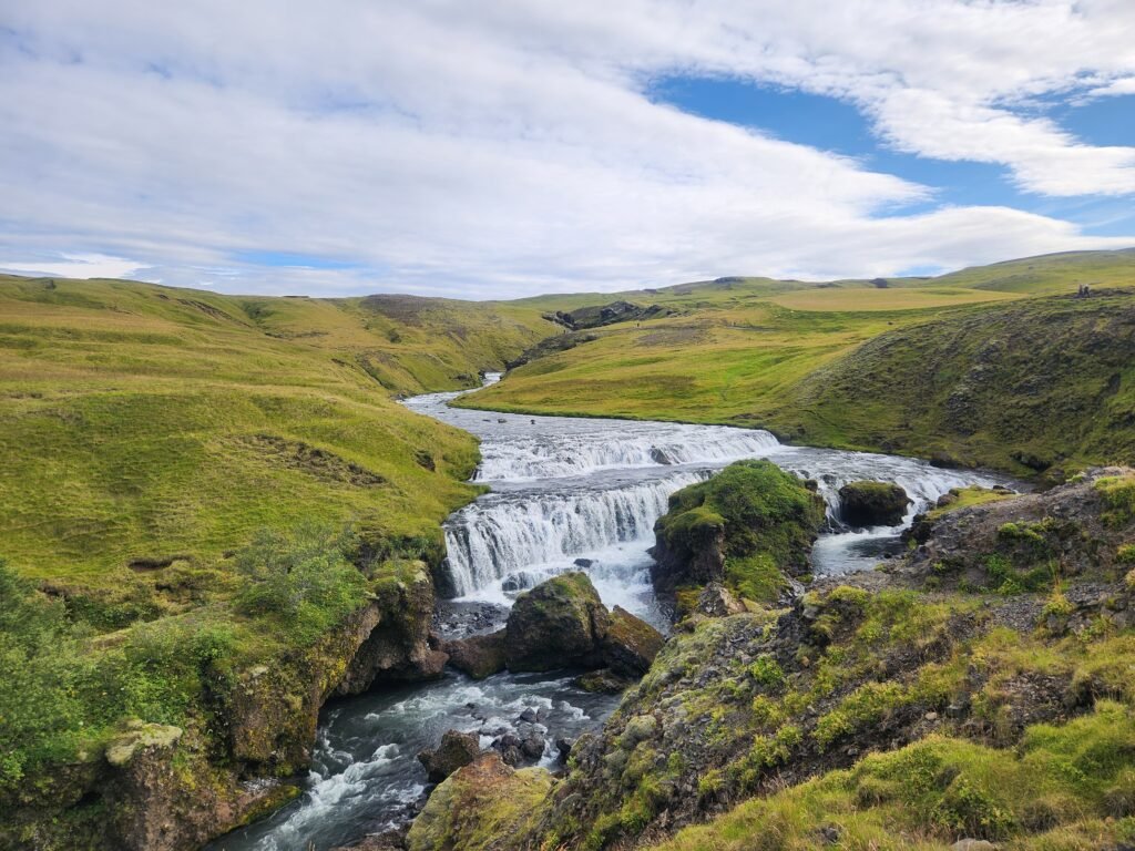 Waterfalls near Skogar