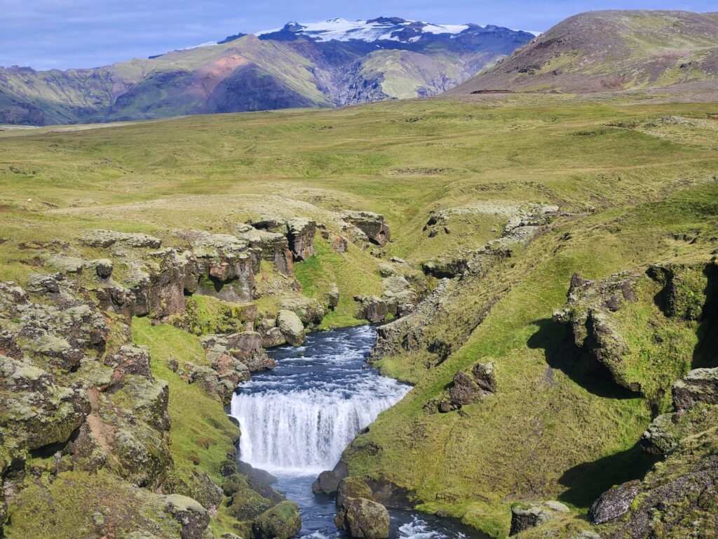 Glacier views near Skogar