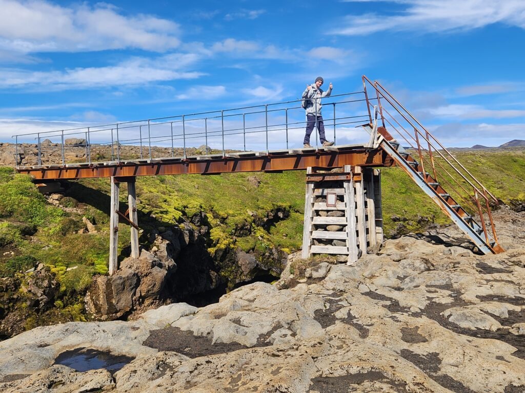 Bridge along